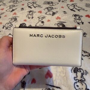 Marc Jacobs White Leather Wallet